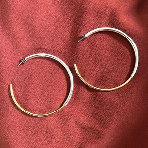 JennyBird two tone hoops